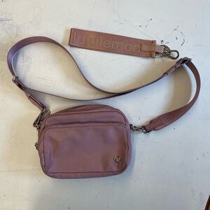 lululemon athletica Pink Crossbody Bag